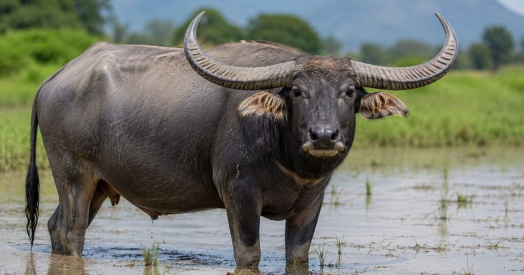 Asian Water Buffalo biggest horns