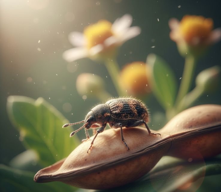 Bean Weevil Animals That Eat Seeds