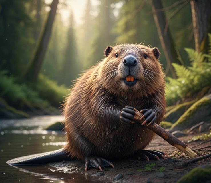 Beaver Live in River