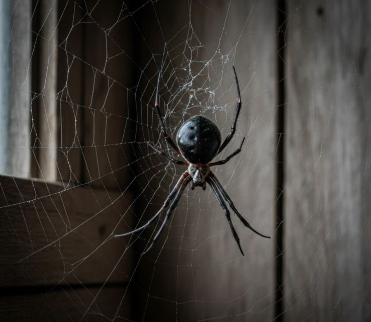 Black Widow Spider what is the most dangerous animal in the philippines