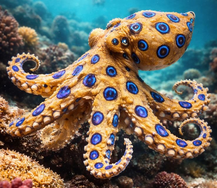 Blue-Ringed Octopus philippines dangerous animals
