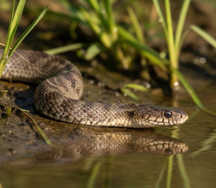 Brazos water snake Live in River