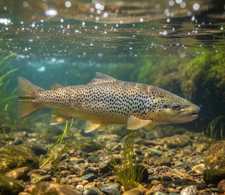 Brown Trout sneaky animals