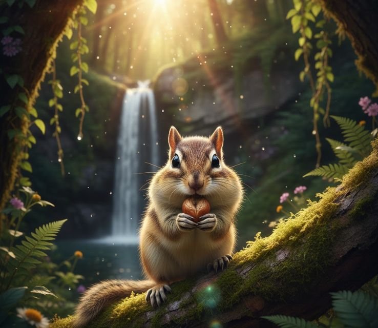 Chipmunk Animals That Eat Seeds