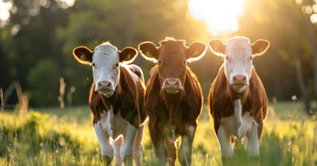 Cows stubborn animals