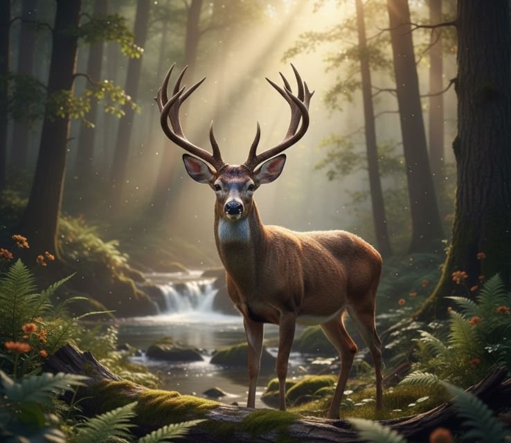 Deer Animals That Eat Seeds