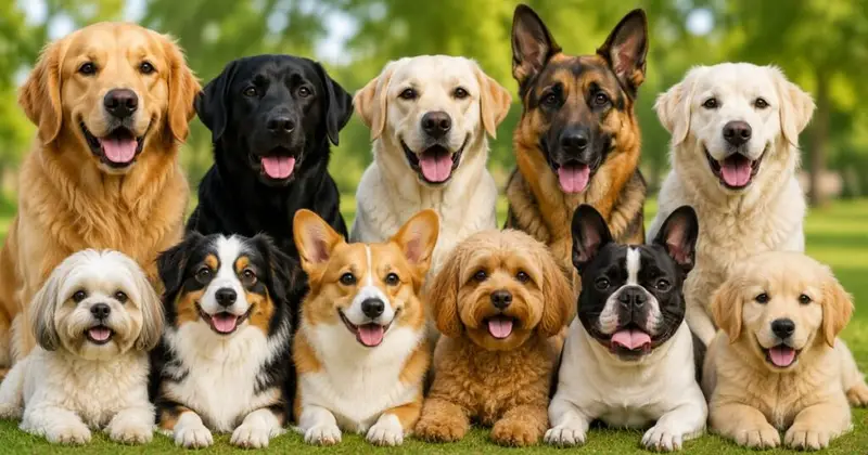 Dogs chill animals