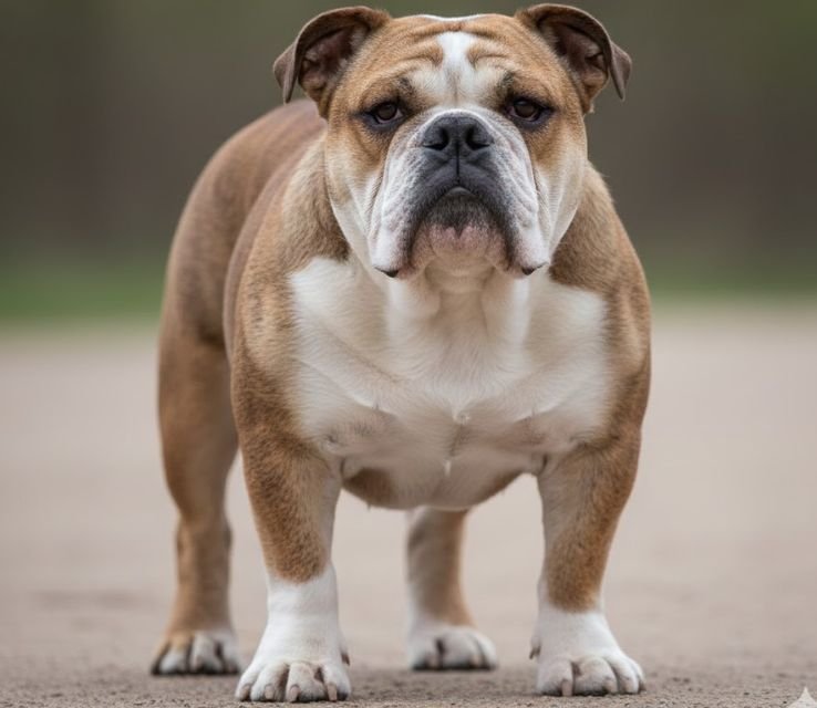 English Bulldogs Waddle Animals