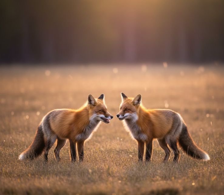 Foxes sneaky animals