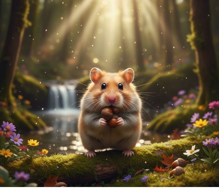 Hamster Animals That Eat Seeds