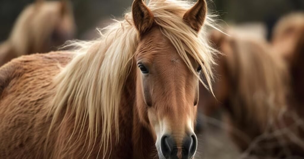 Horses stubborn animals