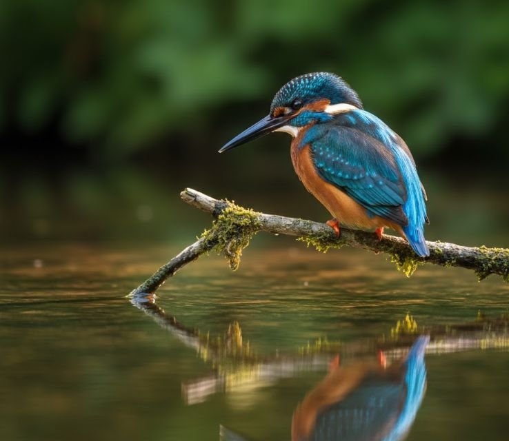 Kingfisher Live in River