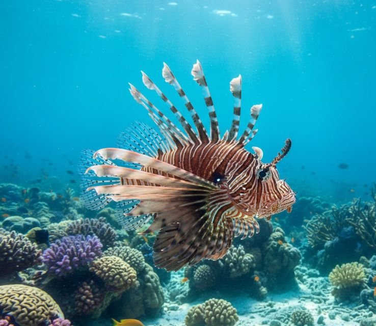 Lion fish dangerous animals in china