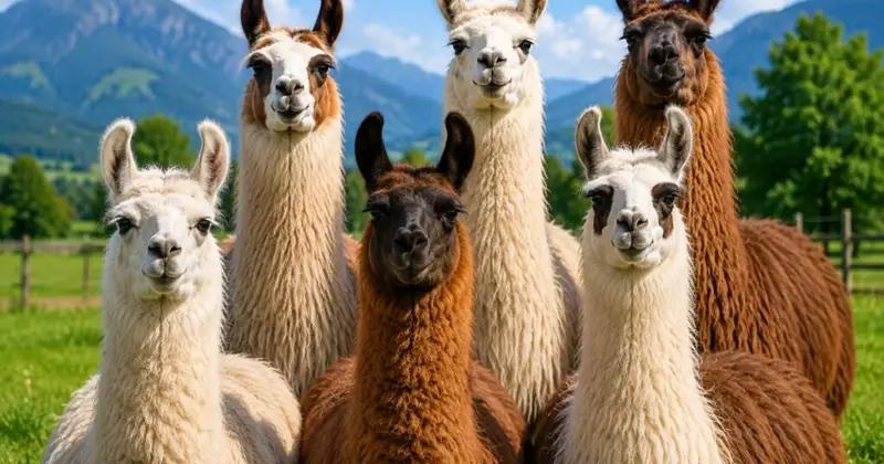 Llama which wild animals are friendly to humans