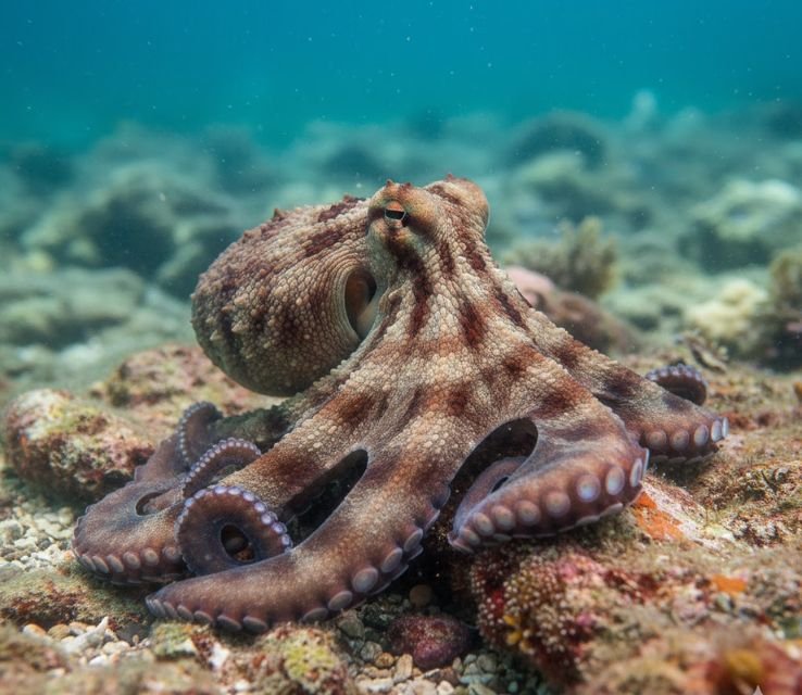Octopus sneaky animals
