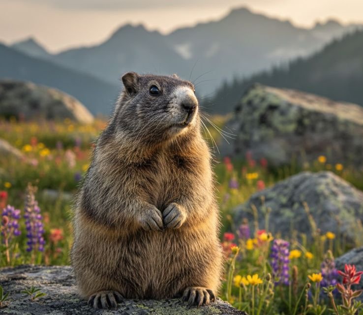 Olympic marmot