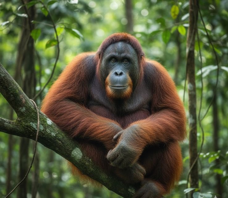 Orangutan Arboreal Animals