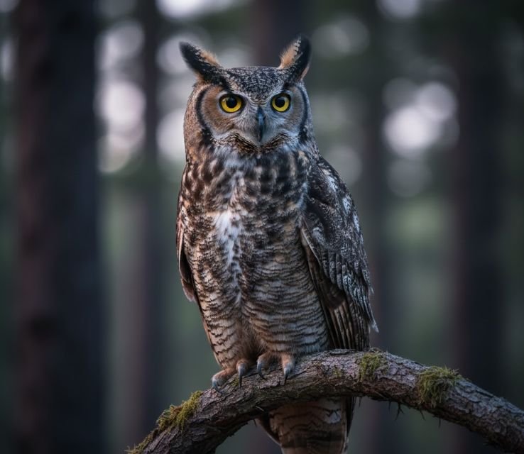 Owl sneaky animals