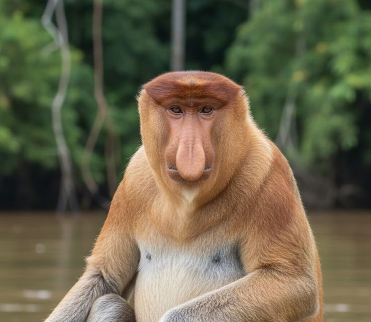 Proboscis Monkeys Animals That Have Trunk