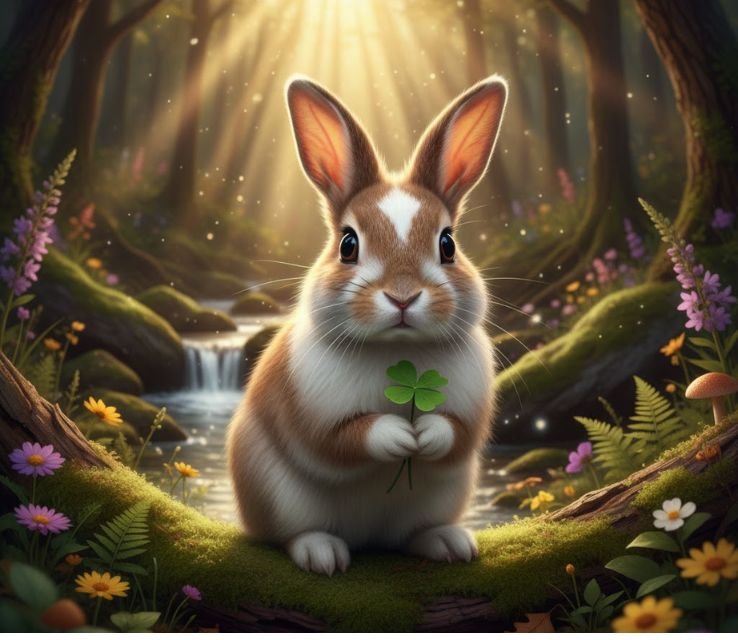 Rabbit Animals That Eat Seeds