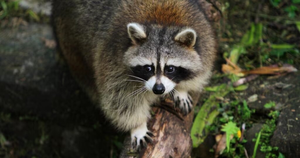 Raccoons growl sound animal
