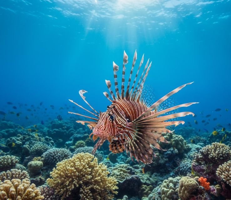 Red Lionfish
