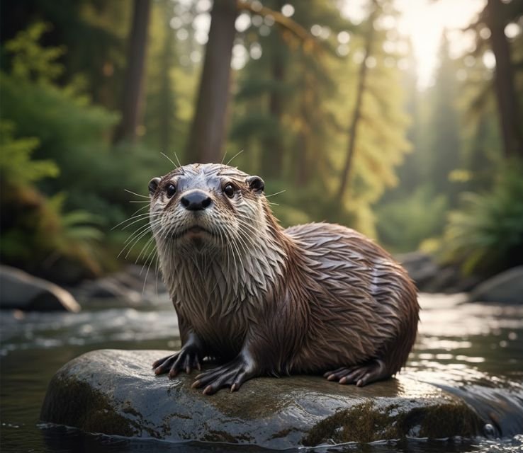 River otter Live in River
