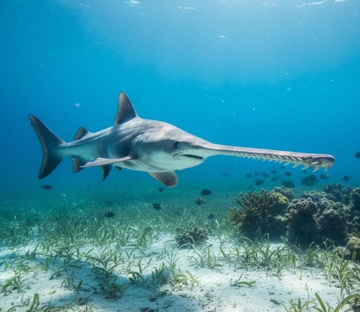 Sawfish Animals That Have Trunk