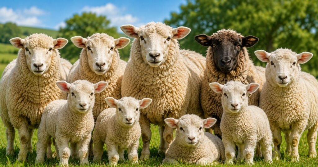 Sheep friendly animals