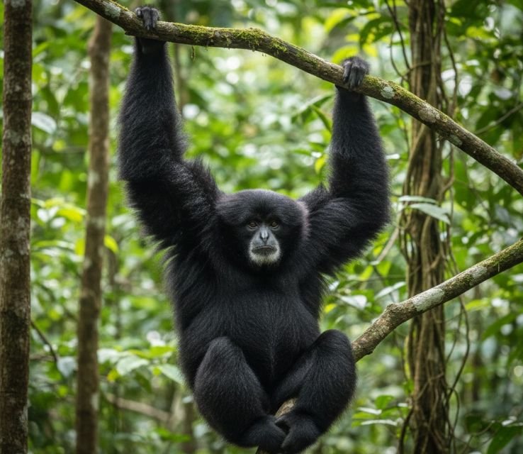 Siamang Gibbon Arboreal Animals