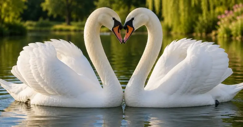 Swans which wild animals are friendly to humans