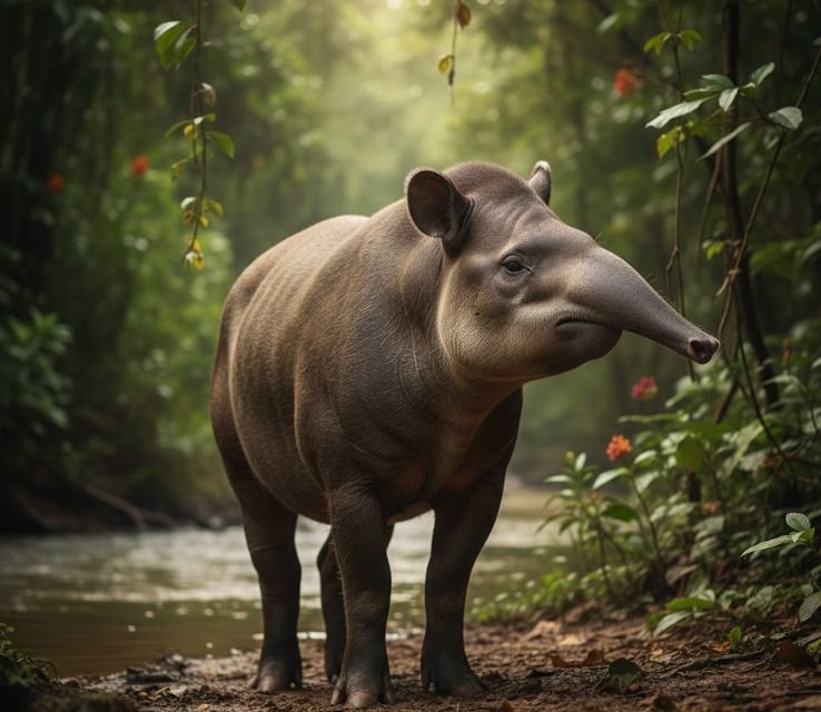 Tapirs Animals That Have Trunk