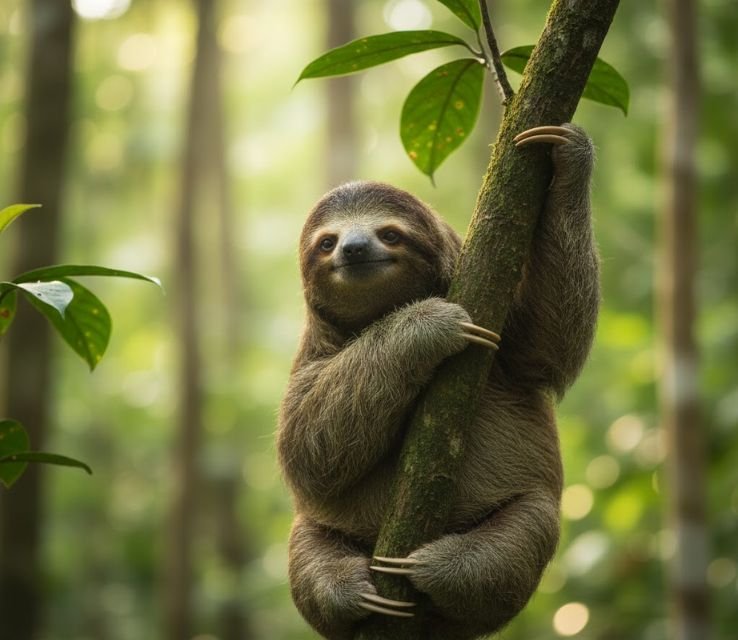Three-toed Sloth Arboreal Animals