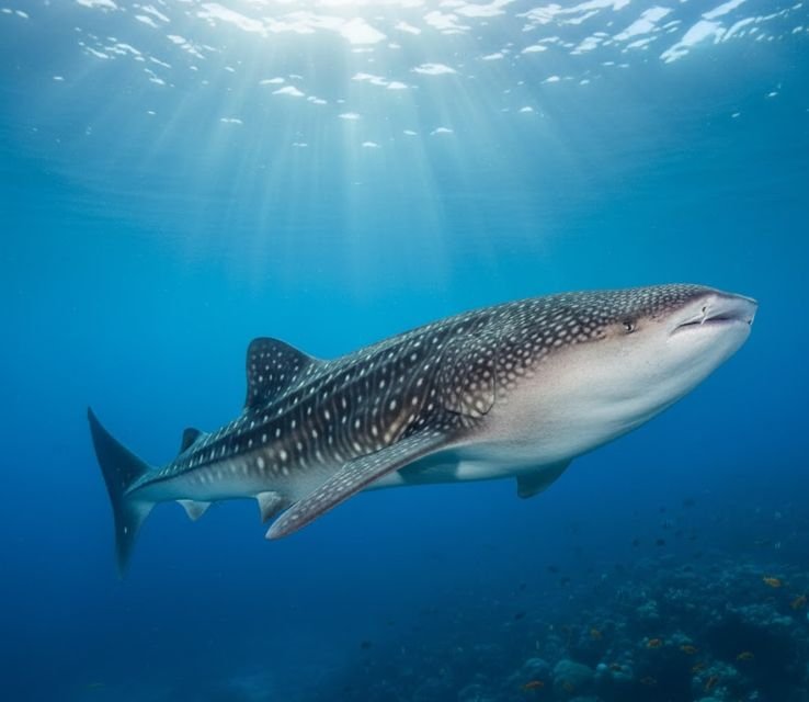Whale Sharks wildlife in aruba