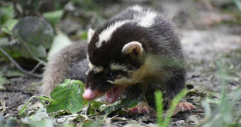 Burmese Ferret Badger raccoon like mammal