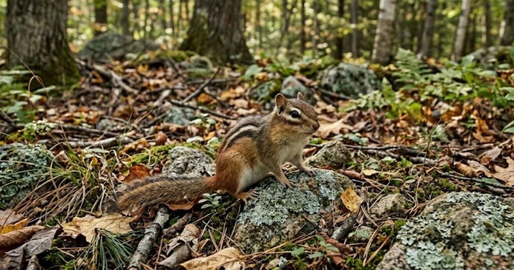 Chipmunks Animals That Live in Fields
