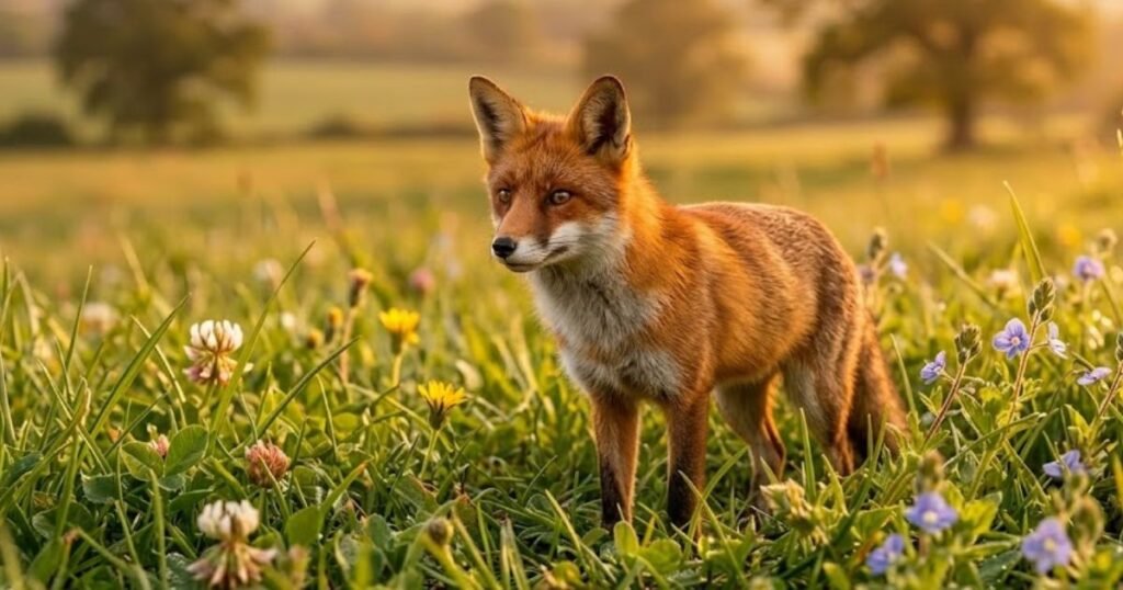 Foxes Animals That Live in Fields
