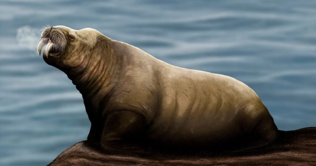 Walrus non jumping mammal