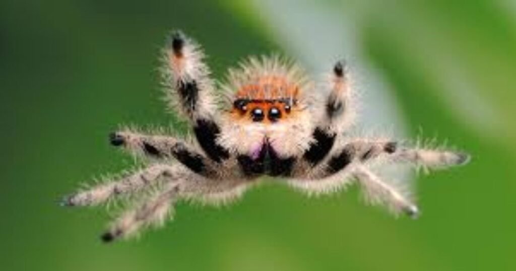 jumping spiders  jumping animals