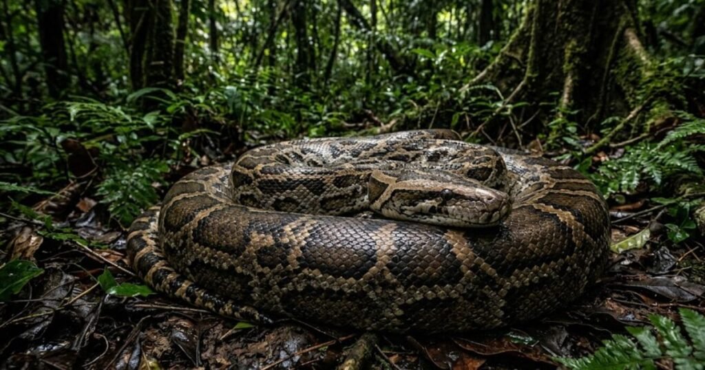 Burmese Python Animals That Have Spots On Their Body