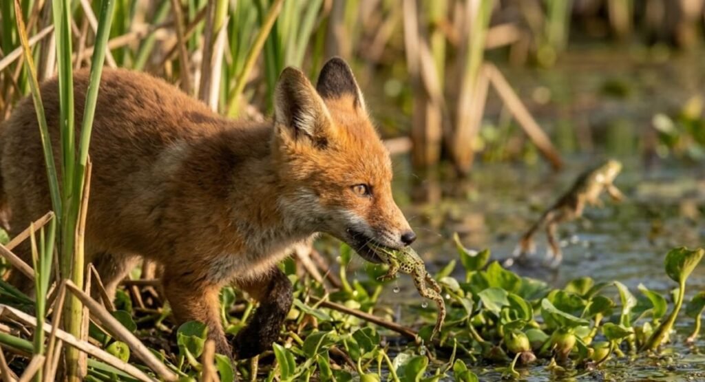 Foxes That Eat Frogs