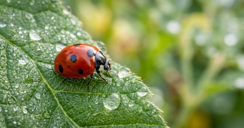 Ladybug animals with spots