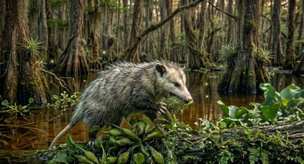 Opossums That Eat Frogs