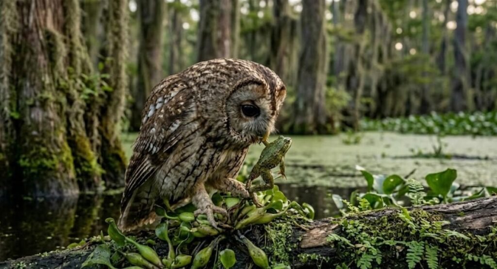 Owls  That Eat Frogs