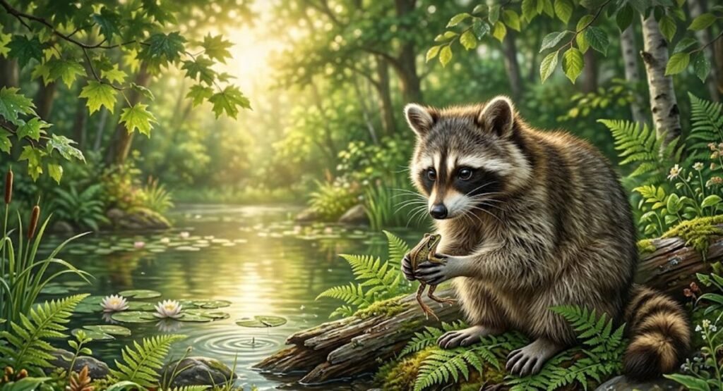 Raccoons That Eat Frogs