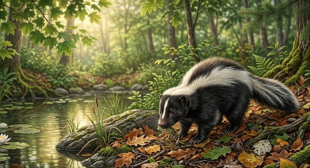 Skunks That Eat Frogs
