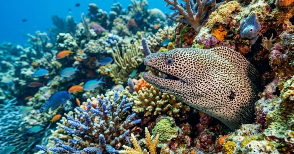 Spotted Moray  Animals That Have Spots On Their Body