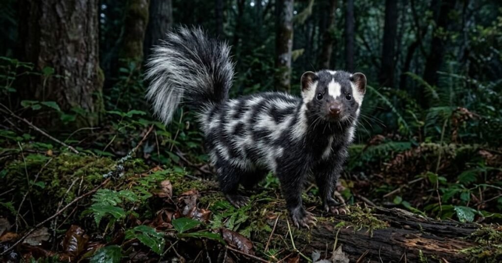 Spotted Skunk Animals That Have Spots On Their Body