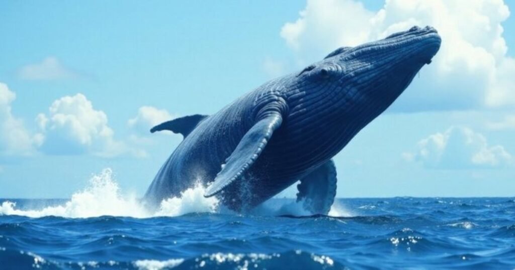 Blue Whale only mammal that cannot jump