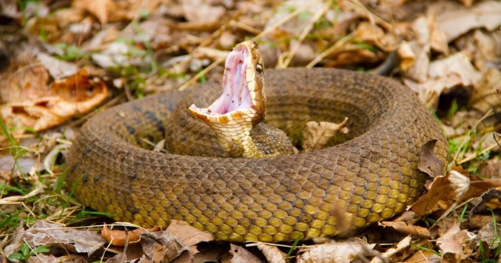 Cottonmouth (Water Moccasin) – Venomous Triangle Headed Snake